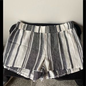 Workshop Republic Clothing Womens Linen Blend Shorts - Size M - NWT